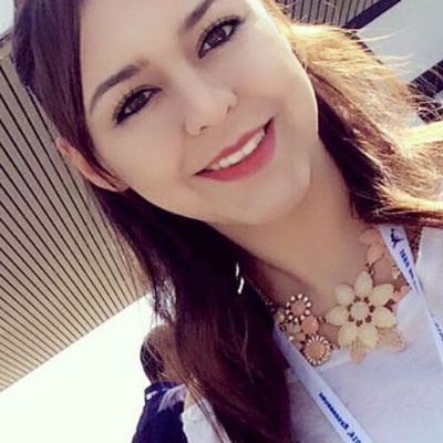 Wafa Ben Hmida headshot. Wafa Ben Hmida headshot.